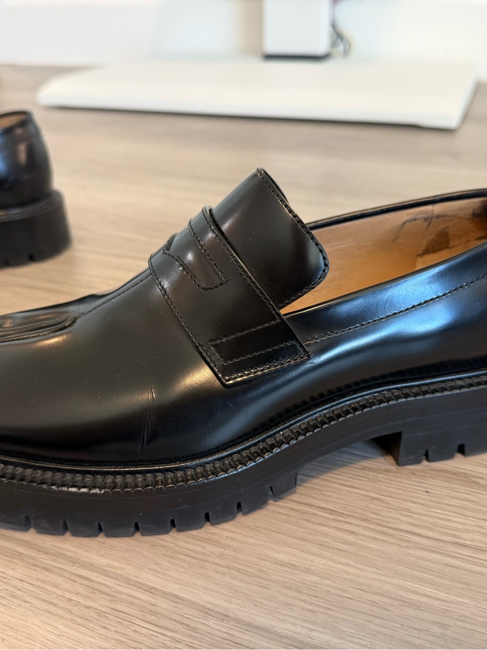 Maison Margiela Chunky Sole Tabi Loafers - Picture 10 of 12